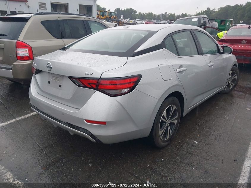 2023 Nissan Sentra Sv Xtronic Cvt VIN: 3N1AB8CV4PY281193 Lot: 39961129