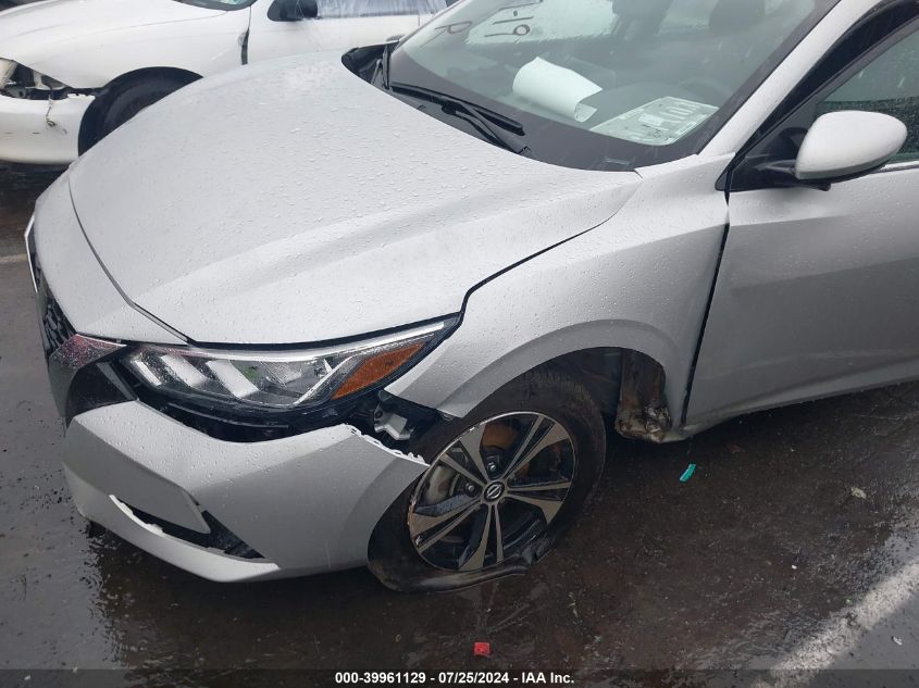 2023 Nissan Sentra Sv Xtronic Cvt VIN: 3N1AB8CV4PY281193 Lot: 39961129