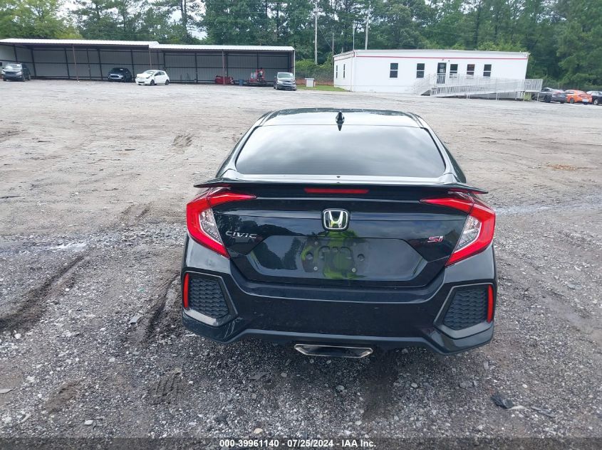 2018 Honda Civic Si VIN: 2HGFC1E51JH706601 Lot: 39961140