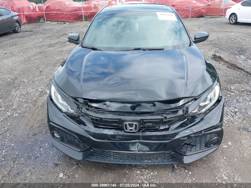 2018 Honda Civic Si VIN: 2HGFC1E51JH706601 Lot: 39961140