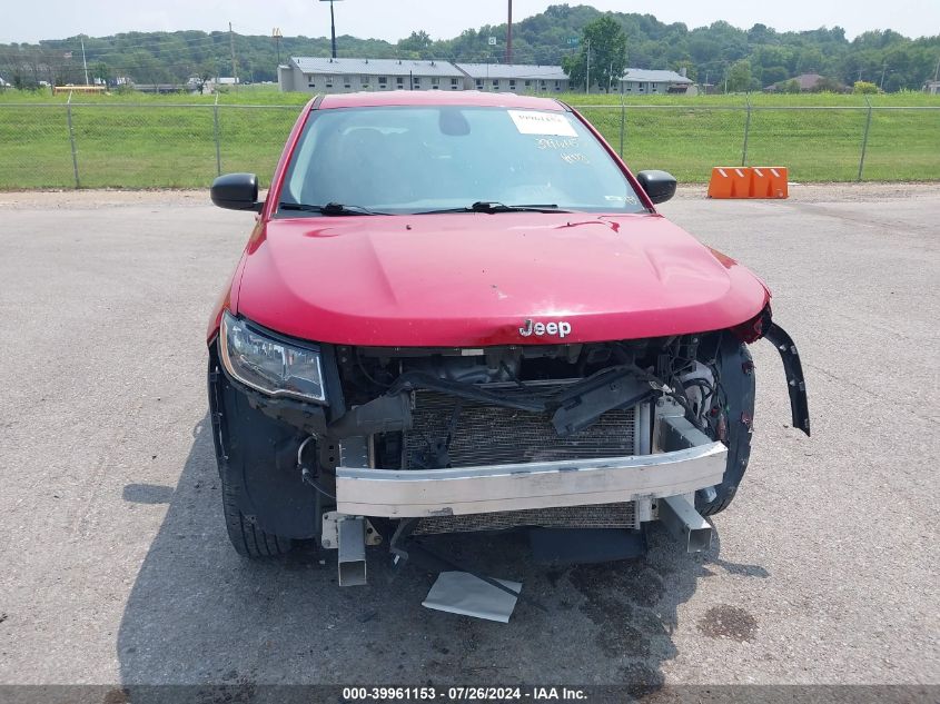 2018 Jeep Compass Sport Fwd VIN: 3C4NJCAB1JT411903 Lot: 39961153