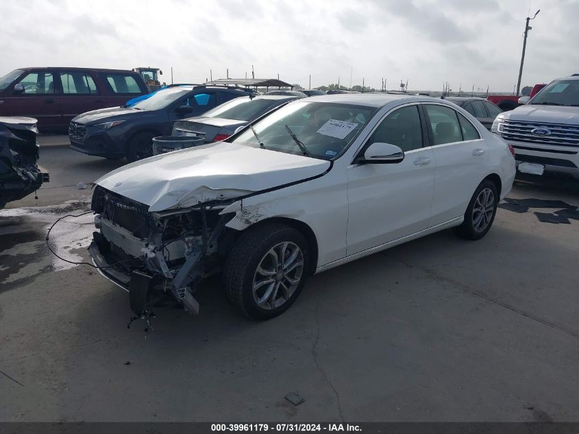 VIN 55SWF4KB1GU101475 2016 Mercedes-Benz C 300, 4Ma... no.2