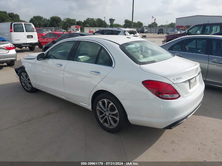 VIN 55SWF4KB1GU101475 2016 Mercedes-Benz C 300, 4Ma... no.3