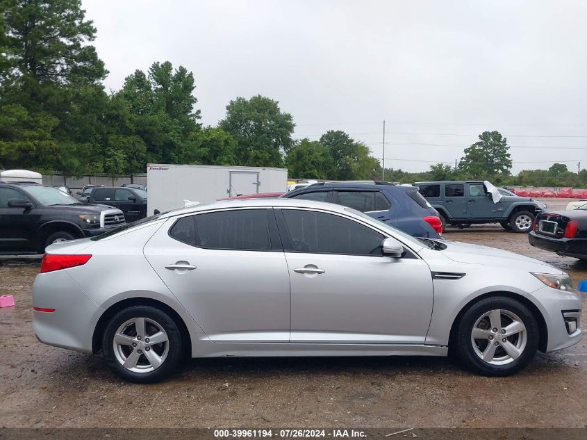 2014 Kia Optima Lx VIN: 5XXGM4A70EG330555 Lot: 39961194