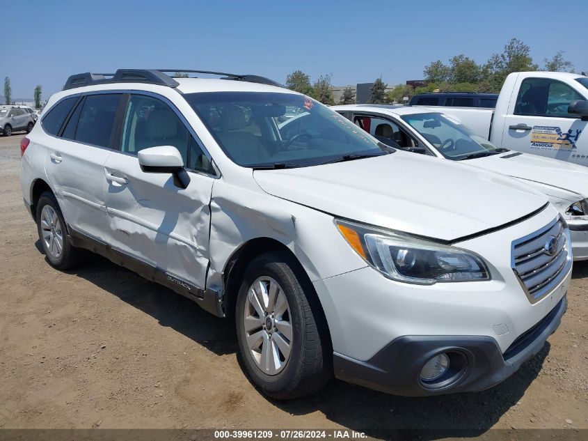 2017 Subaru Outback 2.5I Premium VIN: 4S4BSACC4H3336819 Lot: 39961209