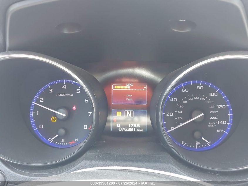 2017 Subaru Outback 2.5I Premium VIN: 4S4BSACC4H3336819 Lot: 39961209