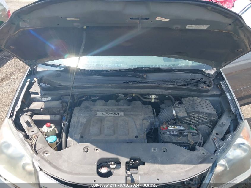 2010 Honda Odyssey Ex-L VIN: 5FNRL3H66AB054382 Lot: 39961211