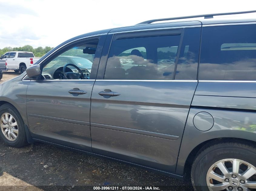 2010 Honda Odyssey Ex-L VIN: 5FNRL3H66AB054382 Lot: 39961211