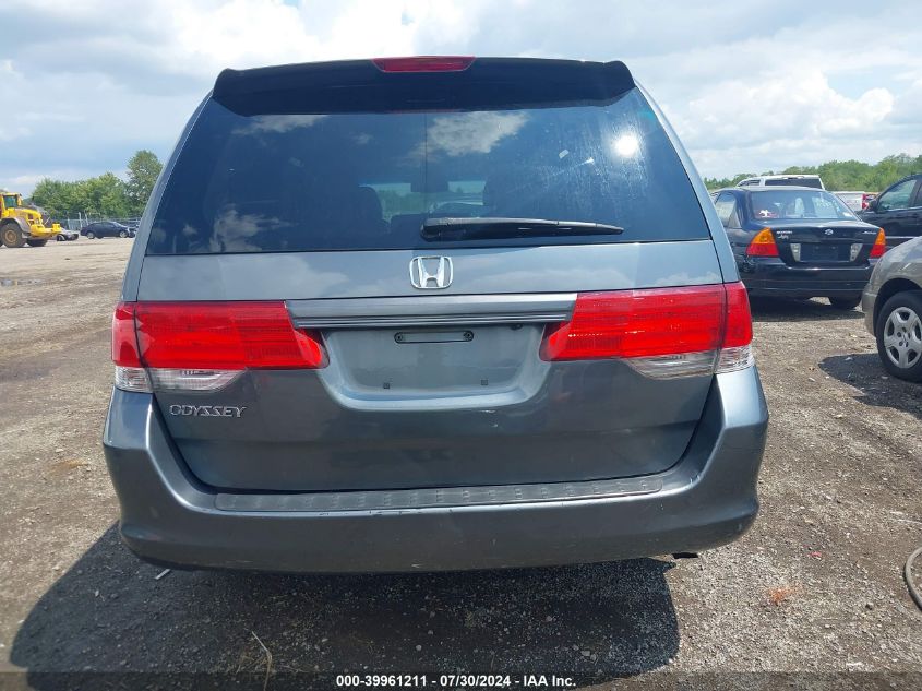 2010 Honda Odyssey Ex-L VIN: 5FNRL3H66AB054382 Lot: 39961211