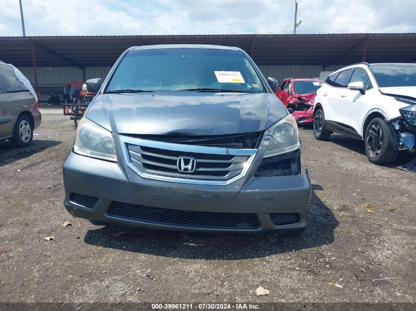 2010 Honda Odyssey Ex-L VIN: 5FNRL3H66AB054382 Lot: 39961211