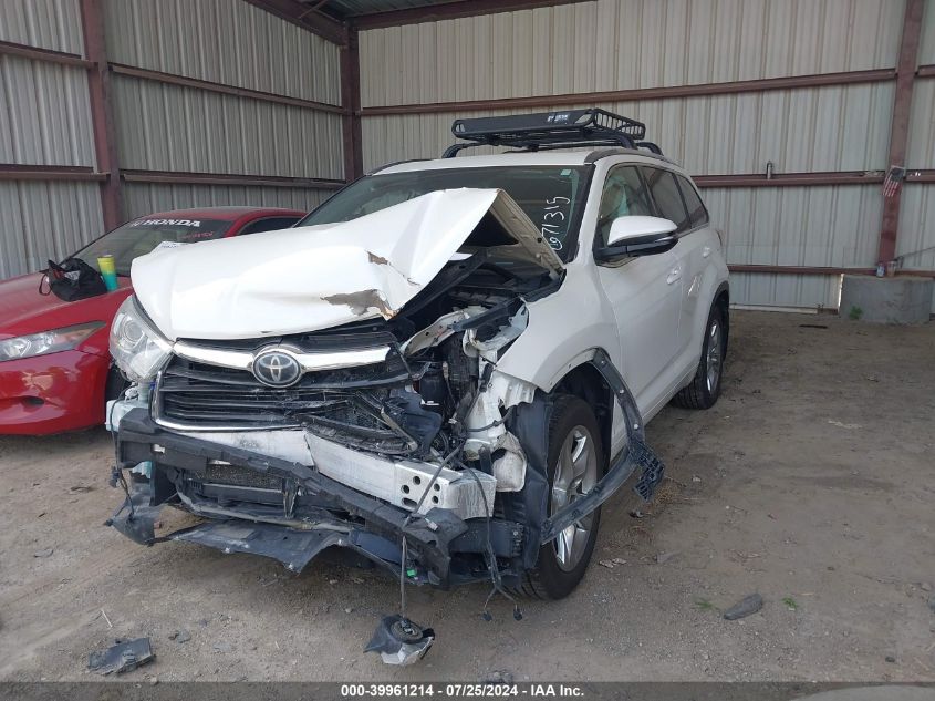 5TDDKRFH9FS194174 2015 TOYOTA HIGHLANDER - Image 2