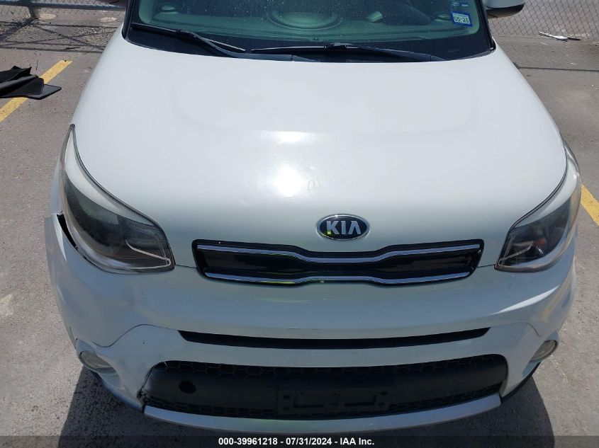 2018 Kia Soul + VIN: KNDJP3A56J7537525 Lot: 39961218