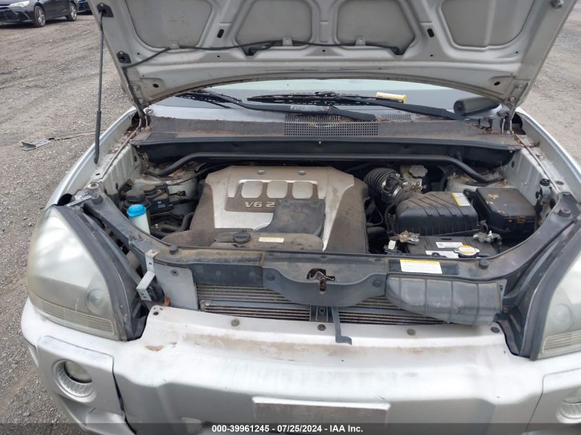 2006 Hyundai Tucson Gls/Limited VIN: KM8JN72D56U262690 Lot: 39961245