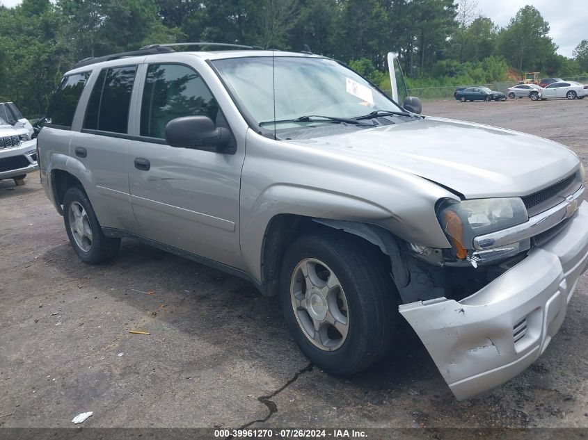 2007 Chevrolet Trailblazer Ls VIN: 1GNDS13S472269963 Lot: 39961270