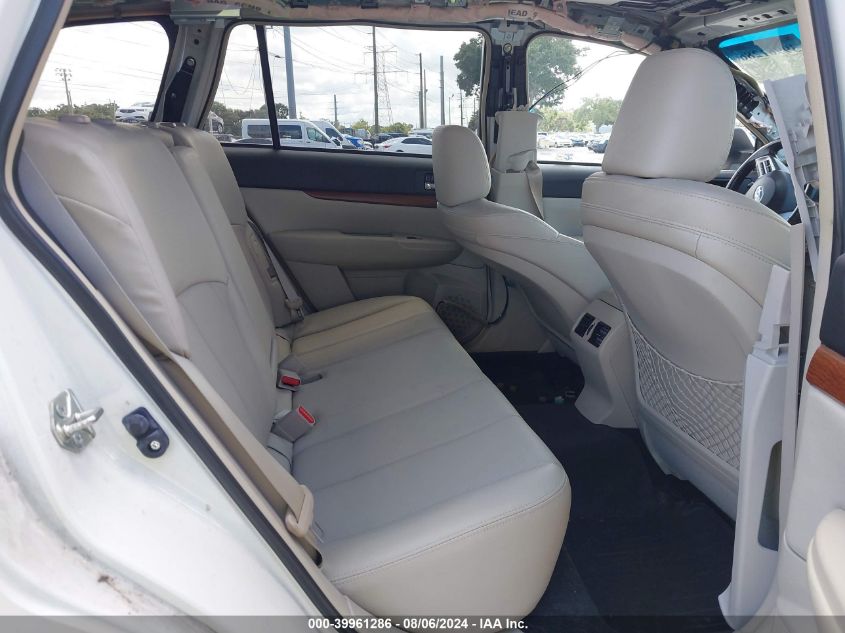 2013 Subaru Outback 3.6R Limited VIN: 4S4BRDKCXD2318565 Lot: 39961286