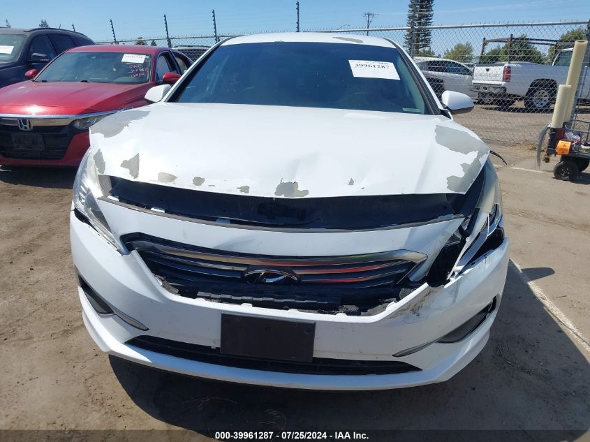 2016 HYUNDAI SONATA SE - 5NPE24AF6GH405366