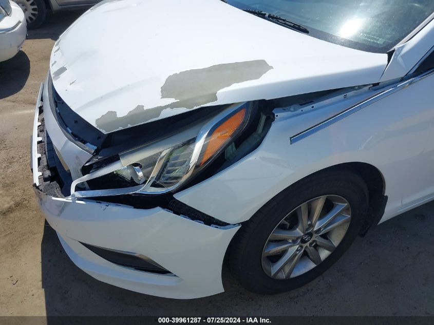 2016 HYUNDAI SONATA SE - 5NPE24AF6GH405366