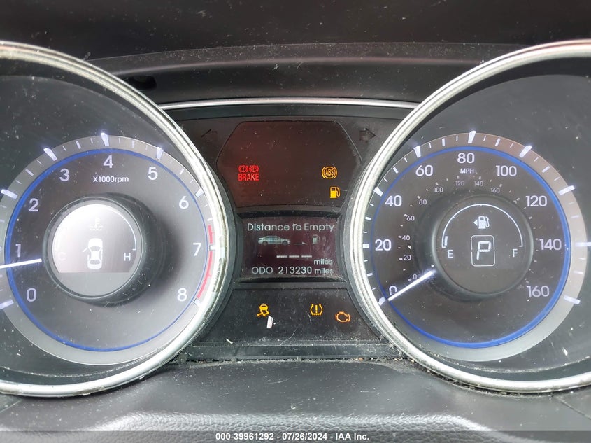 2011 Hyundai Sonata Limited VIN: 5NPEC4AC5BH137129 Lot: 39961292