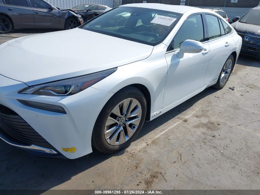 2022 Toyota Mirai Xle VIN: JTDAAAAA3NA004835 Lot: 39961295