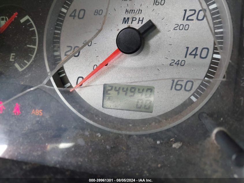 2003 Nissan Maxima Se VIN: JN1DA31A13T404227 Lot: 39961301