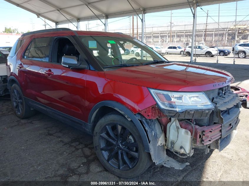 1FM5K8D86JGB09310 2018 FORD EXPLORER - Image 1