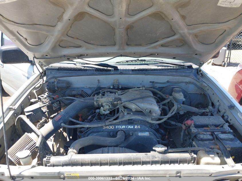 2002 Toyota Tacoma Base V6 VIN: 5TEHN72N32Z017111 Lot: 39961333