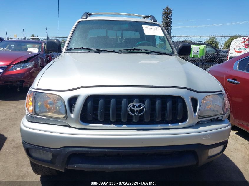 2002 Toyota Tacoma Base V6 VIN: 5TEHN72N32Z017111 Lot: 39961333