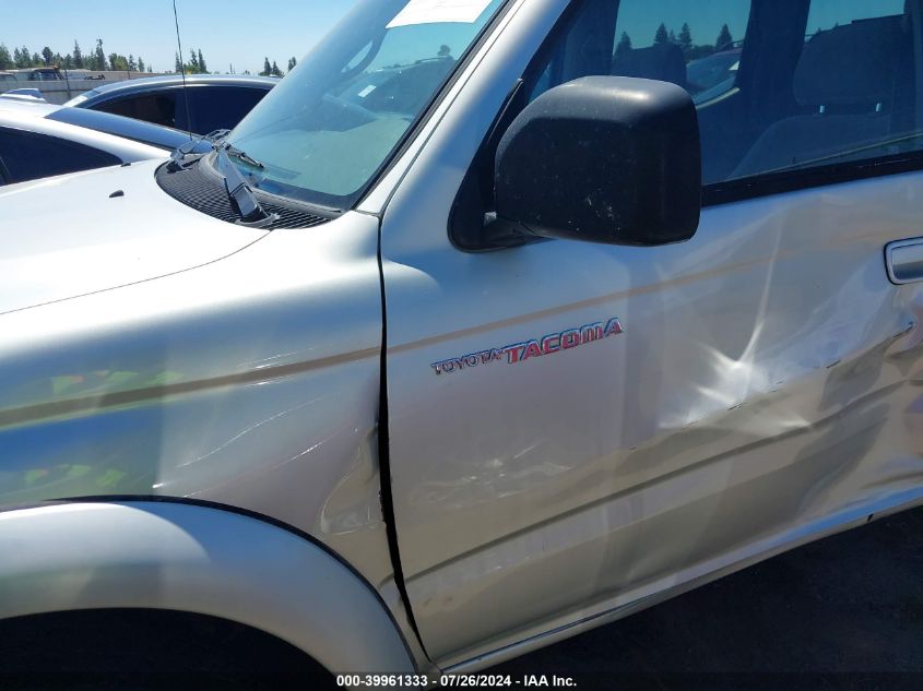 2002 Toyota Tacoma Base V6 VIN: 5TEHN72N32Z017111 Lot: 39961333