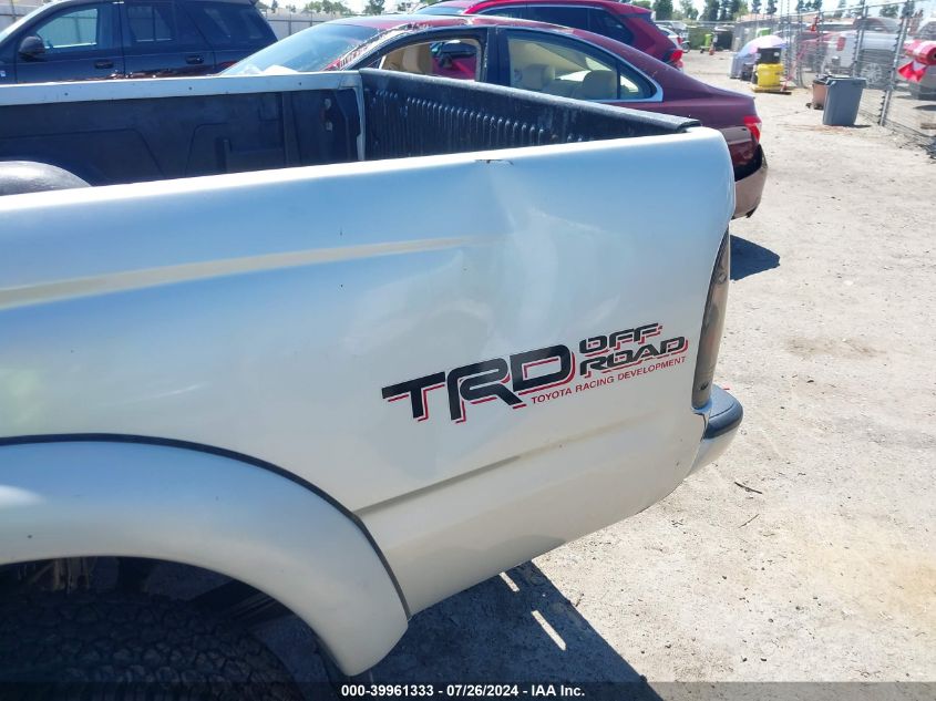 2002 Toyota Tacoma Base V6 VIN: 5TEHN72N32Z017111 Lot: 39961333