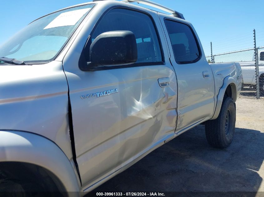 2002 Toyota Tacoma Base V6 VIN: 5TEHN72N32Z017111 Lot: 39961333