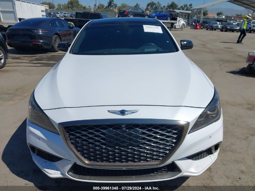 2018 Genesis G80 3.3T Sport VIN: KMHGN4JB2JU227297 Lot: 39961345