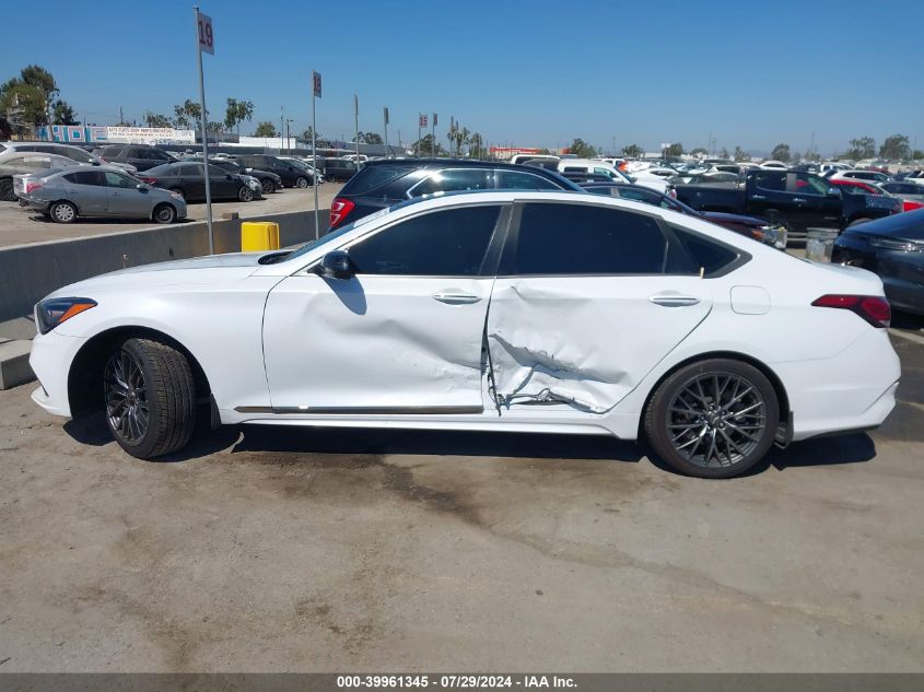 KMHGN4JB2JU227297 2018 Genesis G80 3.3T Sport