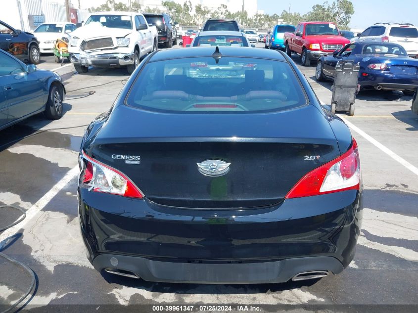 2011 Hyundai Genesis 2.0T VIN: KMHHT6KD7BU059812 Lot: 39961347