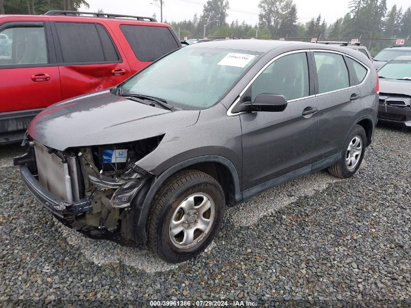 2014 Honda Cr-V Lx VIN: 2HKRM4H3XEH626747 Lot: 39961386