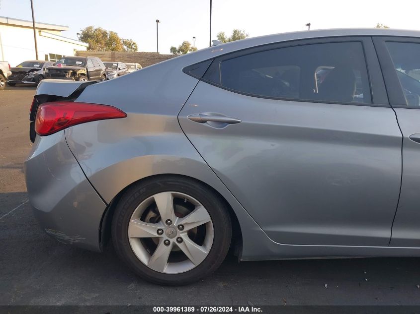 2013 Hyundai Elantra Gls VIN: KMHDH4AE7DU927468 Lot: 39961389