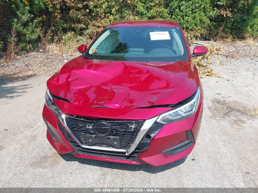 2020 Nissan Sentra Sv Xtronic Cvt VIN: 3N1AB8CV7LY205039 Lot: 39961400