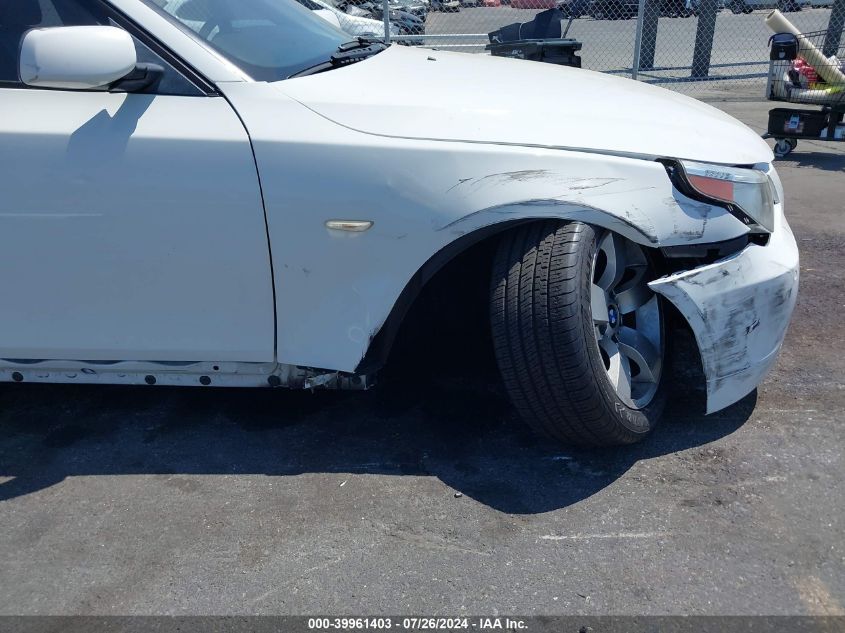 2005 BMW 525I VIN: WBANA53515CR73575 Lot: 39961403