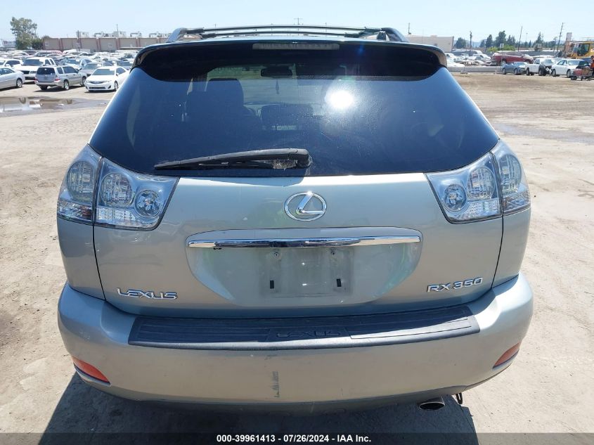 2008 Lexus Rx 350 VIN: 2T2GK31U68C038034 Lot: 39961413