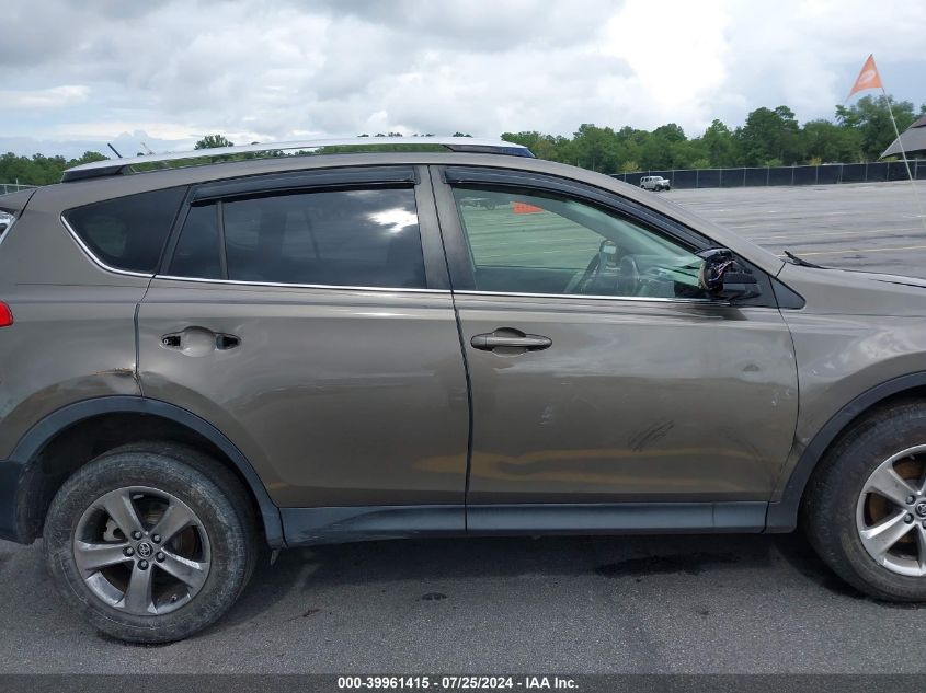 2015 Toyota Rav4 Xle VIN: JTMRFREV0FD125130 Lot: 39961415