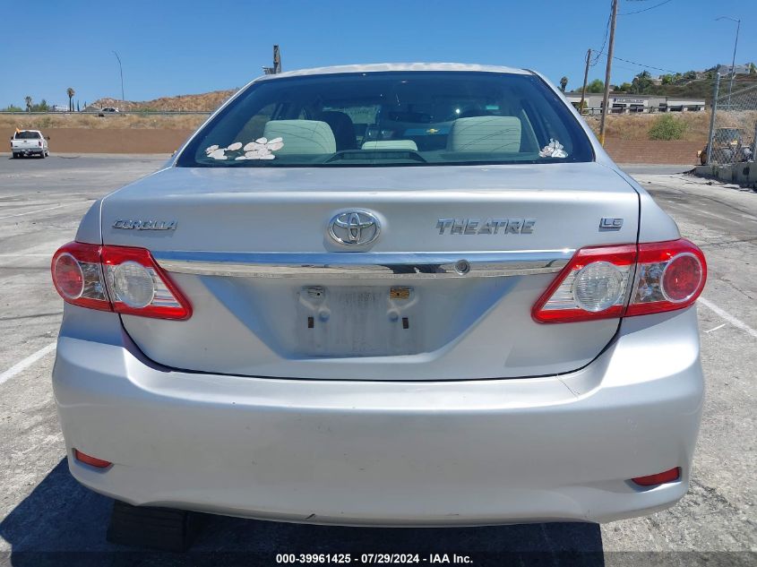 2011 Toyota Corolla Le VIN: JTDBU4EE0B9163917 Lot: 39961425