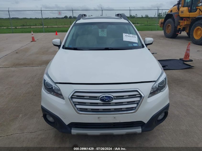 2017 Subaru Outback 2.5I Limited VIN: 4S4BSANC0H3330318 Lot: 39961429