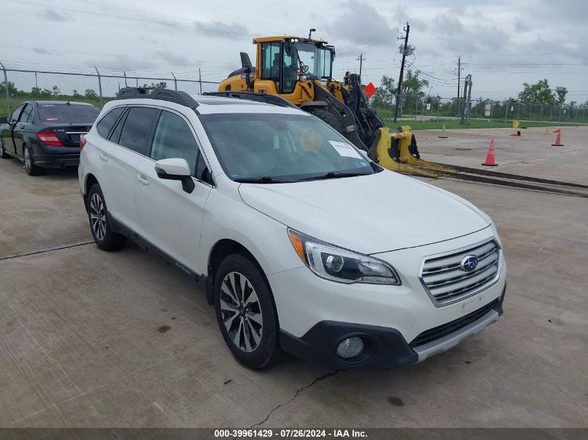 2017 Subaru Outback 2.5I Limited VIN: 4S4BSANC0H3330318 Lot: 39961429