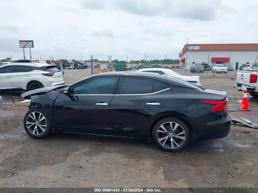 2017 Nissan Maxima 3.5 Platinum VIN: 1N4AA6AP1HC365254 Lot: 39961433