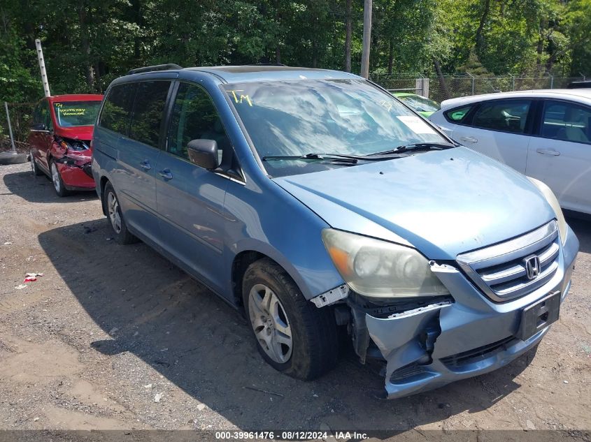 2007 Honda Odyssey Ex-L VIN: 5FNRL38647B043468 Lot: 39961476