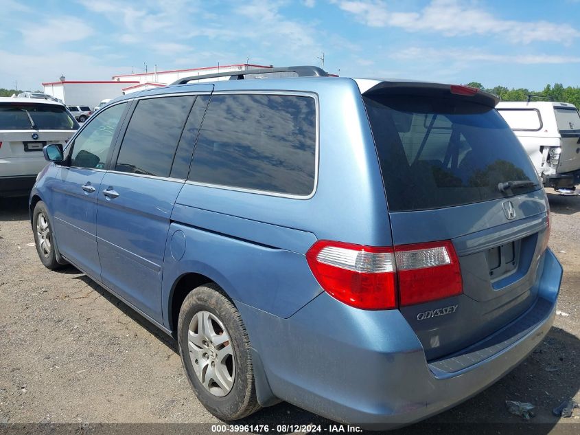 2007 Honda Odyssey Ex-L VIN: 5FNRL38647B043468 Lot: 39961476