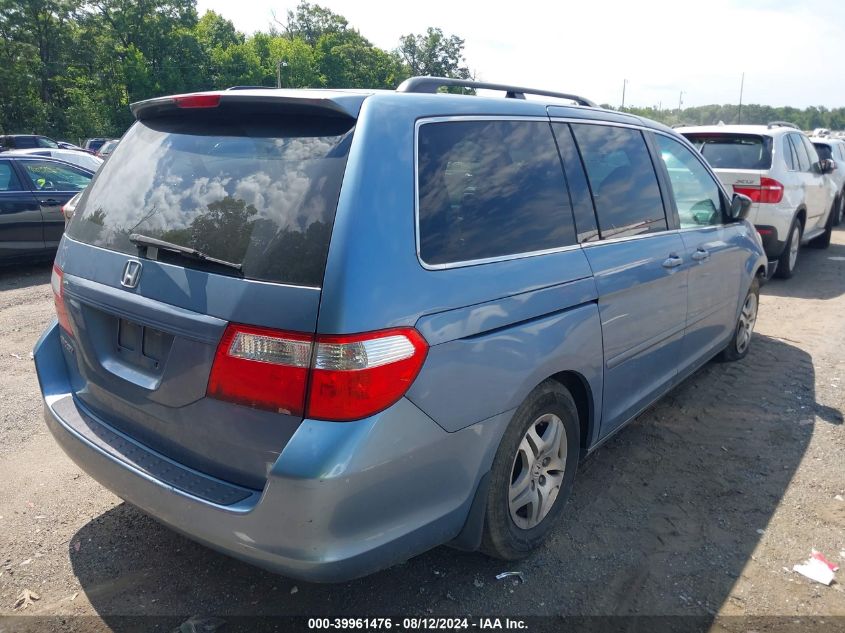 2007 Honda Odyssey Ex-L VIN: 5FNRL38647B043468 Lot: 39961476