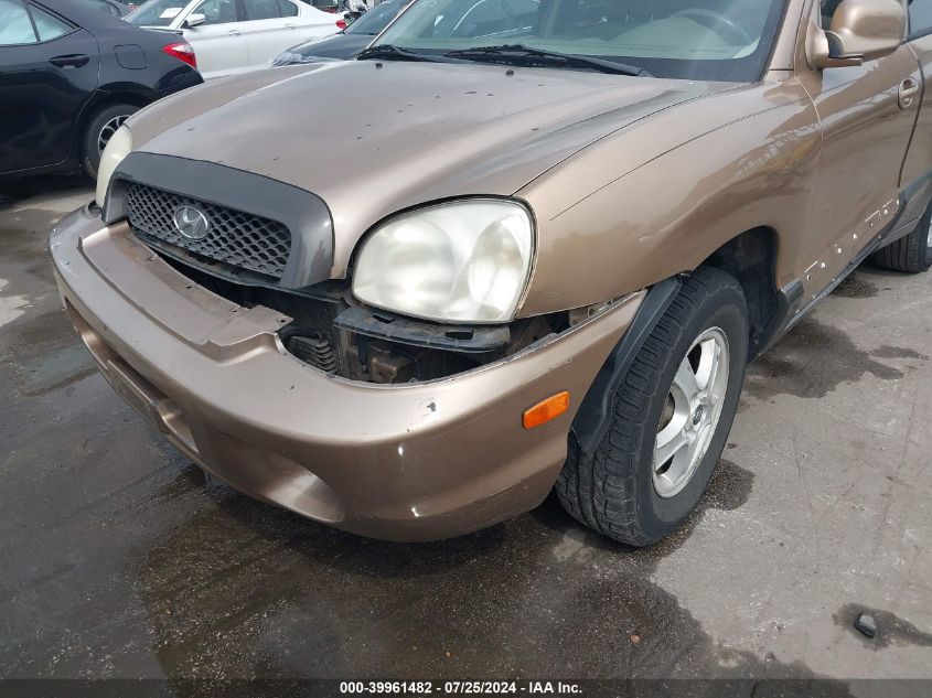 2004 Hyundai Santa Fe Gls VIN: KM8SC73D44U629424 Lot: 39961482