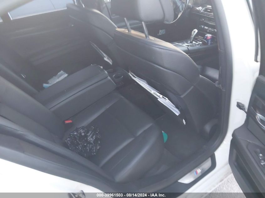 2012 BMW 740 I VIN: WBAKA4C57CC613589 Lot: 39961503