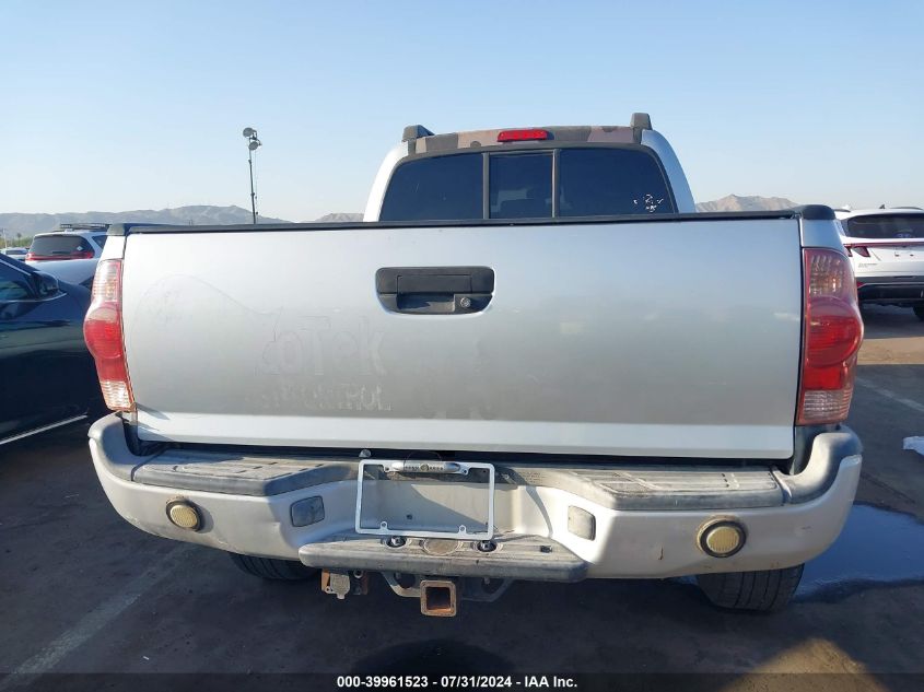 2006 Toyota Tacoma Base V6 VIN: 5TEMU52N66Z200398 Lot: 39961523