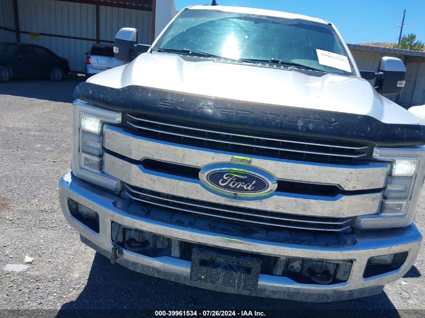 2019 Ford F-350 Lariat VIN: 1FT8W3BT6KEF62758 Lot: 39961534